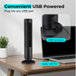 Ventilateur colonne sans pales alimenté par USB