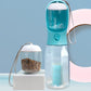 🐕 Bouteille d'eau portable 3-en-1 pour animaux | Boire • Conserver la nourriture • Transporter des sacs à déchets
