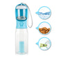 🐕 Bouteille d'eau portable 3-en-1 pour animaux | Boire • Conserver la nourriture • Transporter des sacs à déchets