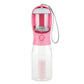 🐕 Bouteille d'eau portable 3-en-1 pour animaux | Boire • Conserver la nourriture • Transporter des sacs à déchets