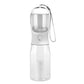 🐕 Bouteille d'eau portable 3-en-1 pour animaux | Boire • Conserver la nourriture • Transporter des sacs à déchets