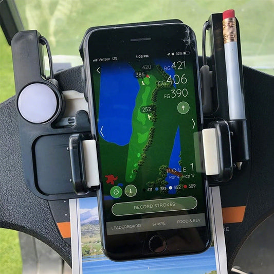 Support universel pour accessoires de voiturette de golf
