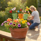 🌿 Piquets métalliques – Pour pots de fleurs | Maintiennent les plantes droites