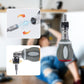 Kit polyvalent de 8 embouts de tournevis à cliquet magnétique