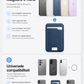🌞Fris De Lente In Met 50% Korting!🔥Slimme MagSafe Portemonnee van Echt Nappa Leer – Met Apple Find My™ & Google Find Hub™, RFID-bescherming en Draadloos Opladen