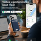 🌞Fris De Lente In Met 50% Korting!🔥Slimme MagSafe Portemonnee van Echt Nappa Leer – Met Apple Find My™ & Google Find Hub™, RFID-bescherming en Draadloos Opladen