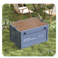 ☀️ PROMOTION D'ÉTÉ : 50 % DE RÉDUCTION 🏕️ Coffre de rangement de camping pliable 2-en-1 avec plateau de table | Triple ouverture, très spacieux, facile d'accès