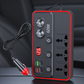 Chargeur de voiture multifonctionnel avec prises secteur et ports USB