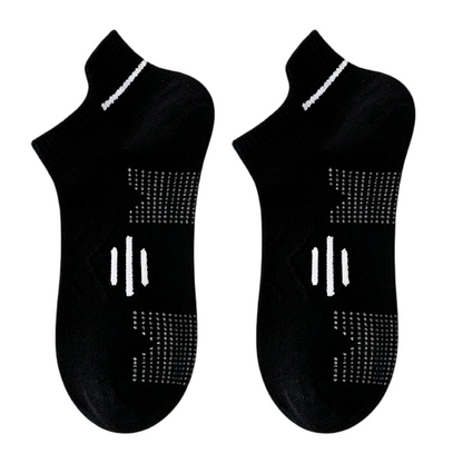Chaussettes courtes en maille respirante pour homme