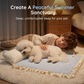Tapis rafraîchissant d'été pour animaux de compagnie avec coussin