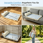 Tapis rafraîchissant d'été pour animaux de compagnie avec coussin