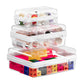 Sacs de rangement rigides transparents