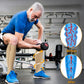 Chaussettes de sport de maintien montant jusqu'aux genoux avec fermeture à glissière