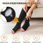 Chaussettes de sport de maintien montant jusqu'aux genoux avec fermeture à glissière