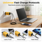 Adaptateur secteur 6 ports style cyberpunk