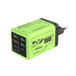 Adaptateur secteur 6 ports style cyberpunk