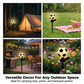 Lampe solaire ludique et sportive pour la décoration de jardin