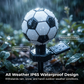 Lampe solaire ludique et sportive pour la décoration de jardin