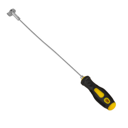 🔧🛢️ PROMO -50% ! Outil Magnétique pour Bouchon de Vidange d'Huile – 36 cm, Tige Flexible, Poignée Antidérapante, Acier Chrome-Vanadium
