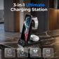 Support de chargeur sans fil rapide 4‑en‑1