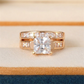 Bague étincelante tendance pour femme