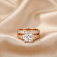 Bague étincelante tendance pour femme