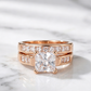 Bague étincelante tendance pour femme