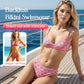 💎 50% DE RÉDUCTION SUR LE BIKINI VINTAGE CARRELAGE ROSE ! 💎 Bretelles réglables, tissu sèche-rapide et haut bralette flatteur pour une tenue de plage parfaite ✨