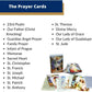 ✝️ Porte-images catholiques en cuir véritable – Organiseur de cartes de prière de poche avec fermeture à pression