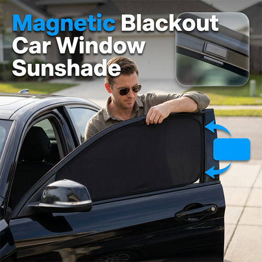 Pare-soleil magnétique pour vitre de voiture
