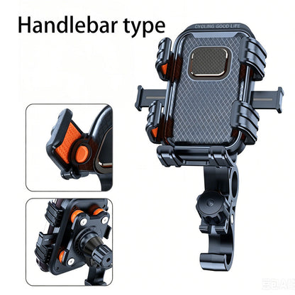 Support de téléphone résistant aux chocs pour motos