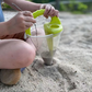 Jouet créatif en forme de cône pour s'amuser sur la plage