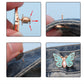 Bouton en forme de papillon qui s'adapte parfaitement