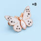 Bouton en forme de papillon qui s'adapte parfaitement