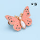 Bouton en forme de papillon qui s'adapte parfaitement