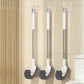 Brosse de toilettes à long manche et à tête incurvée