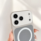 Coque de téléphone magnétique bicolore