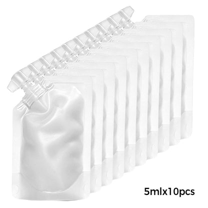 Mini-sachets rechargeables de voyage