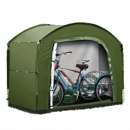 🚲🏠 Abri de Vélo Portable d'Extérieur – résistant aux intempéries, spacieux, montage facile – convient aux vélos, outils et tondeuses. 50% DE RÉDUCTION ! 🔥💪